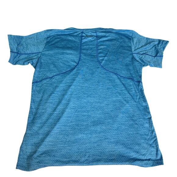 Ariat Rebar Men's size Medium Blue Short Sleeve Revolt Athletic Fit Tshirt - Picture 2 of 10